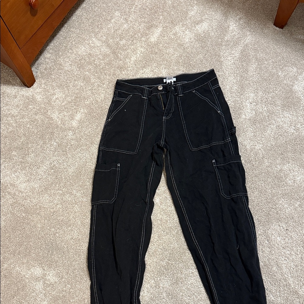 Garage Black Straight Leg Women's Jeans